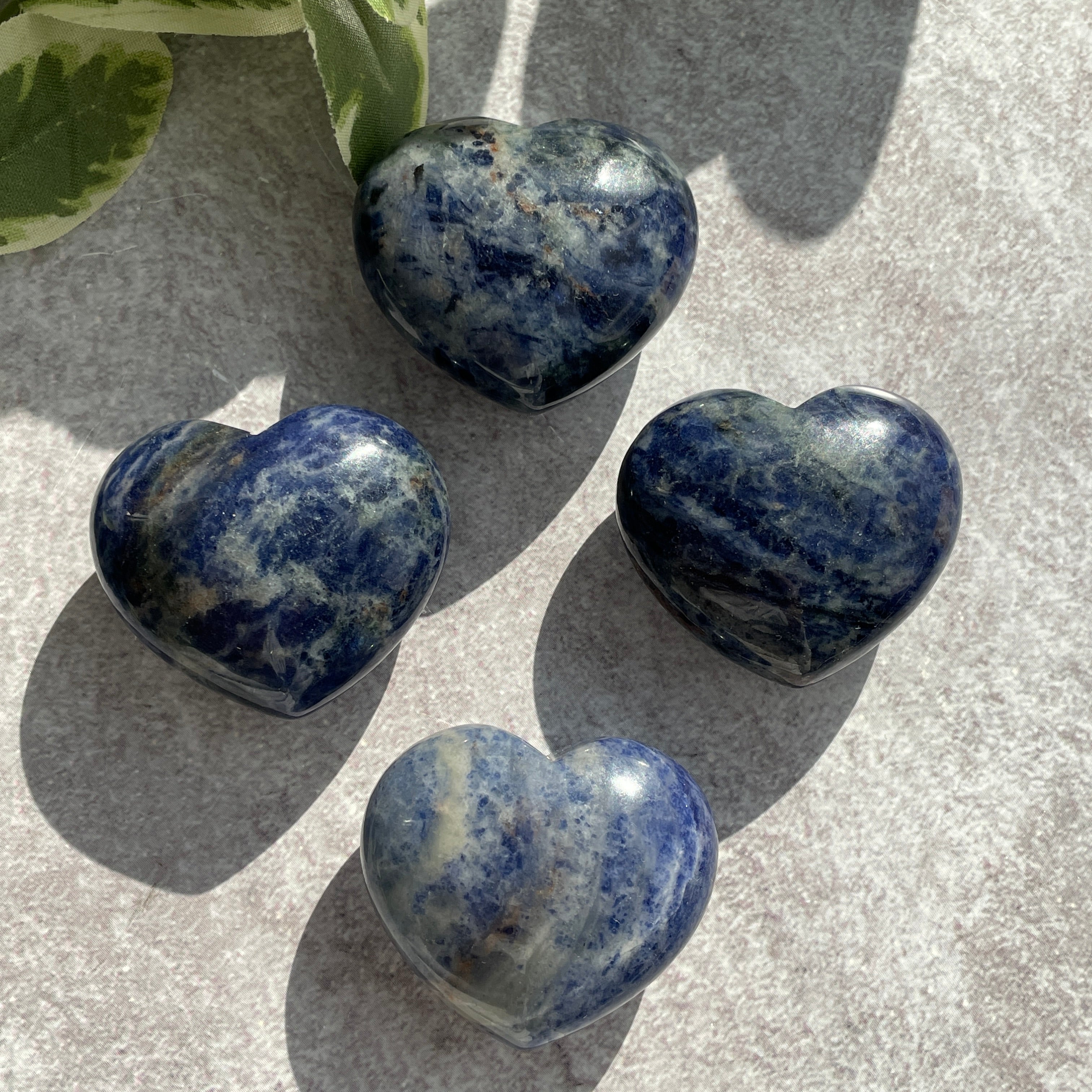 Sodalite Heart 4cm Sodalite Heart 4cm